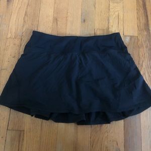 CRZ Yoga black tennis skirt